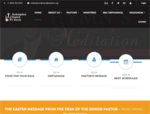 Tablet Screenshot of myredemption.org